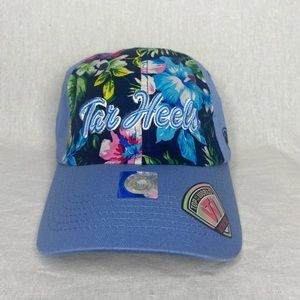 ***Top of the World North Carolina Tar Heels Baseball Hat StrapBack Floral***